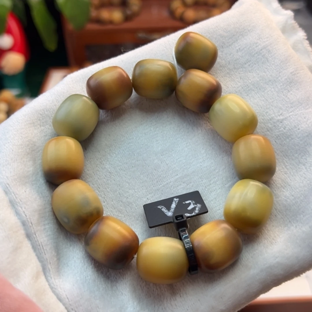 菩提根/象牙果手串卡21年糕干磨微瑕