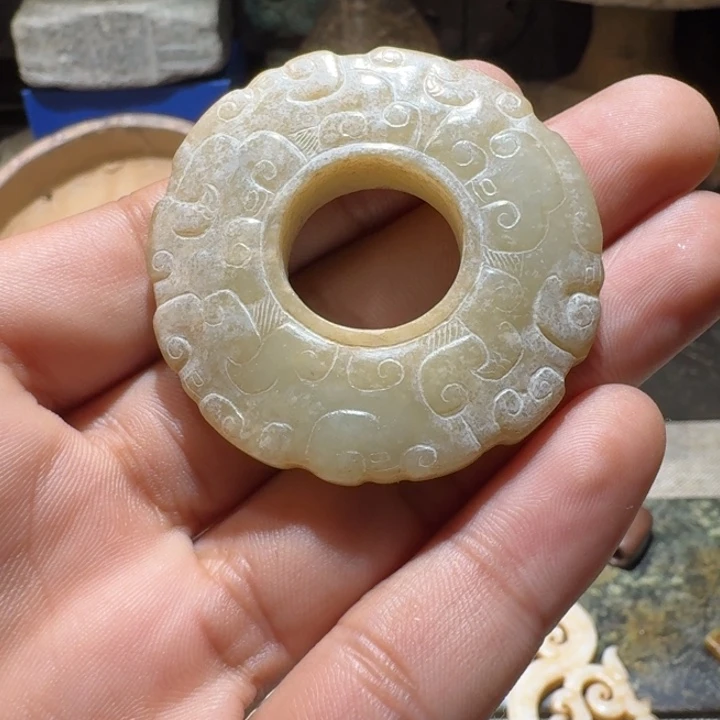 和田玉（糖玉）颈饰未镶嵌爱*肉