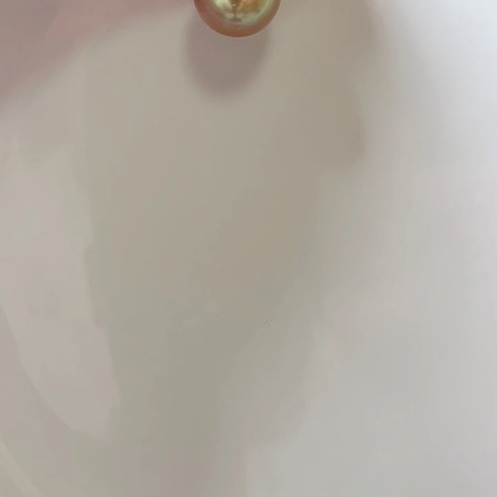 未镶嵌淡水珍珠13左右金珠吊坠