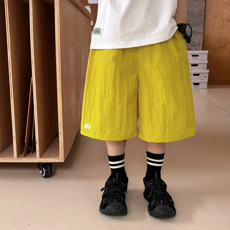 2025年款衣服儿童夏季薄款裤子百搭休闲男童中小童潮牌童装轻薄