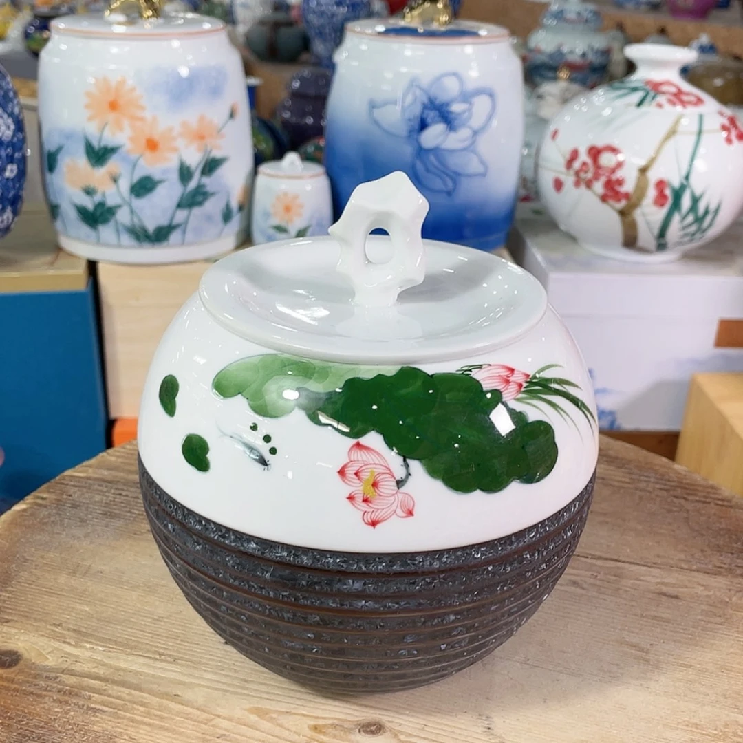 【闪购商品】罐陶瓷茶叶罐密封罐