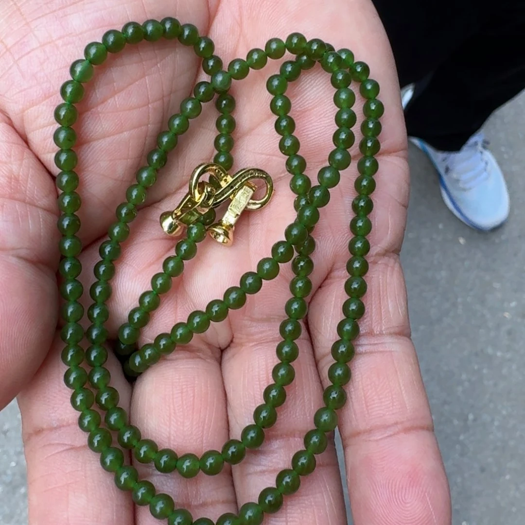 和田玉未镶嵌颈饰多样性发货 拍一发一卡4