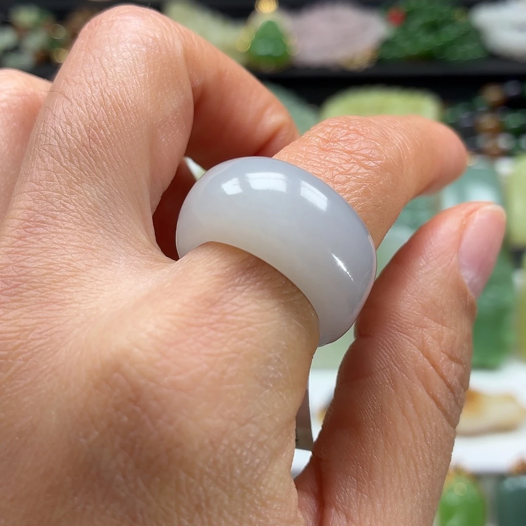 和田玉未镶嵌颈饰17.6精品漏