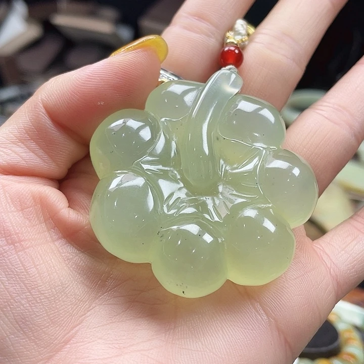 软玉未镶嵌挂件软玉