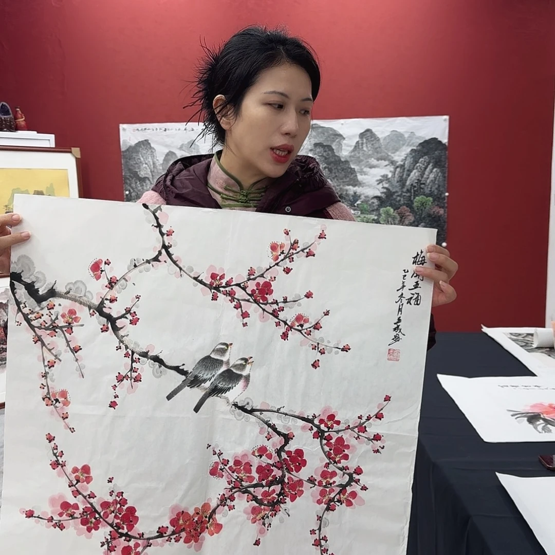 国画国画作品欣赏四尺斗方