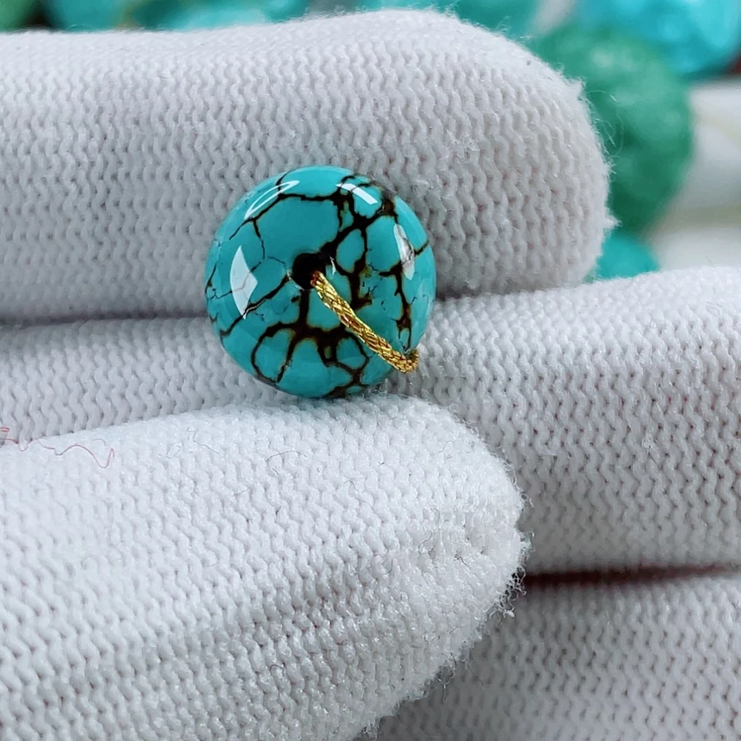 绿松石未镶嵌车挂