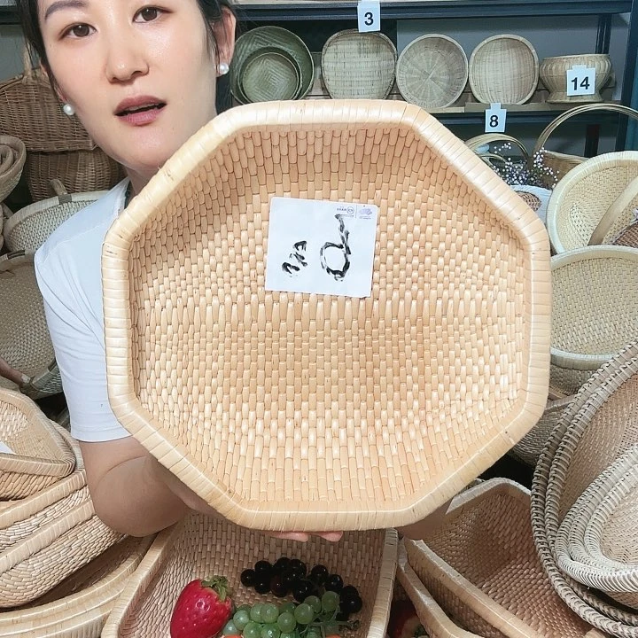 【闪购商品】稻谷壳瀞红八角28厘米6号