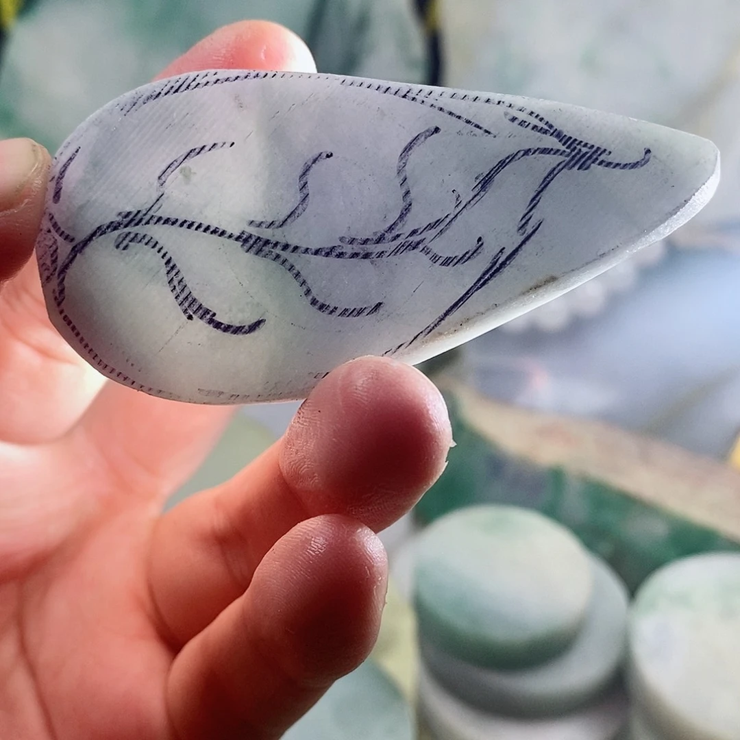 翡翠散珠天然缅甸翡翠a货5