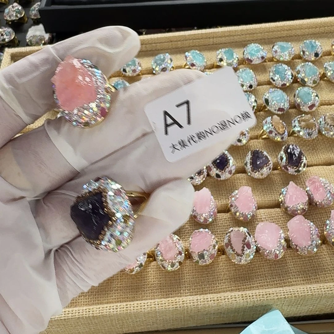 媛***7黄晶未镶嵌手链17