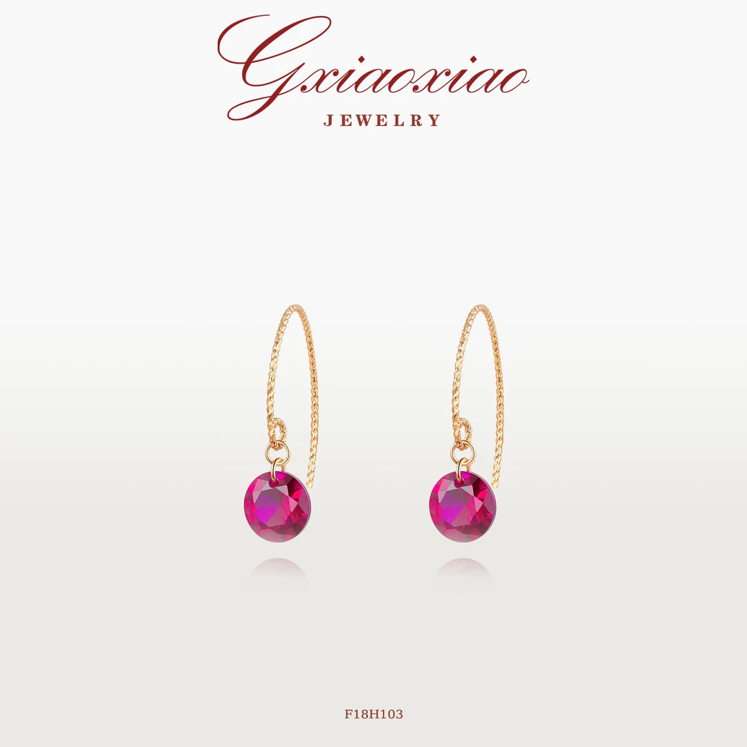 G XIAOXIAO 轻奢高级感通勤百搭耳环 F18H103