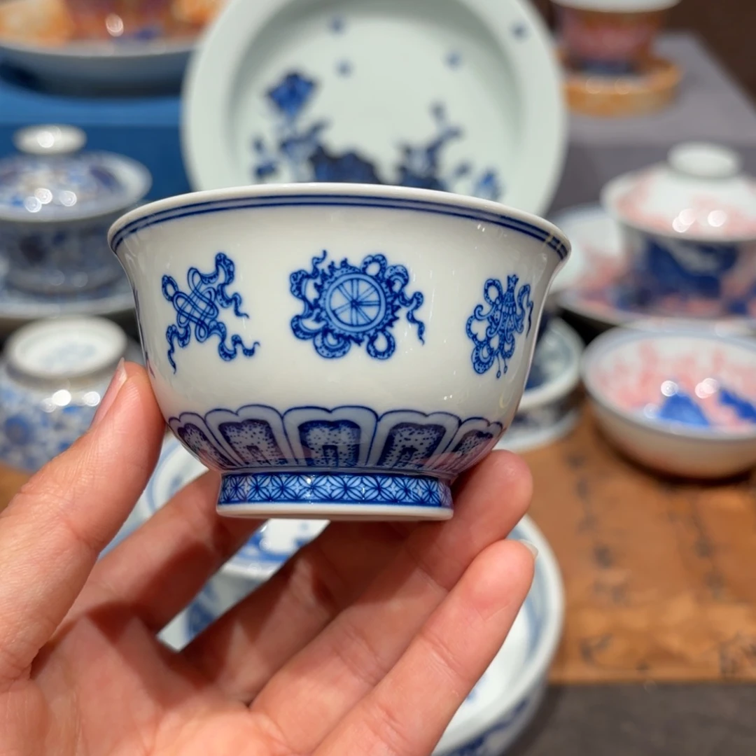 瓷片手工手工陶瓷茶具