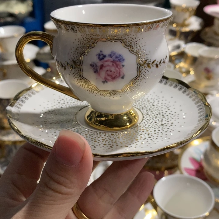 我想陶瓷处理介意请慎拍碟子脱金比较明显80毫升