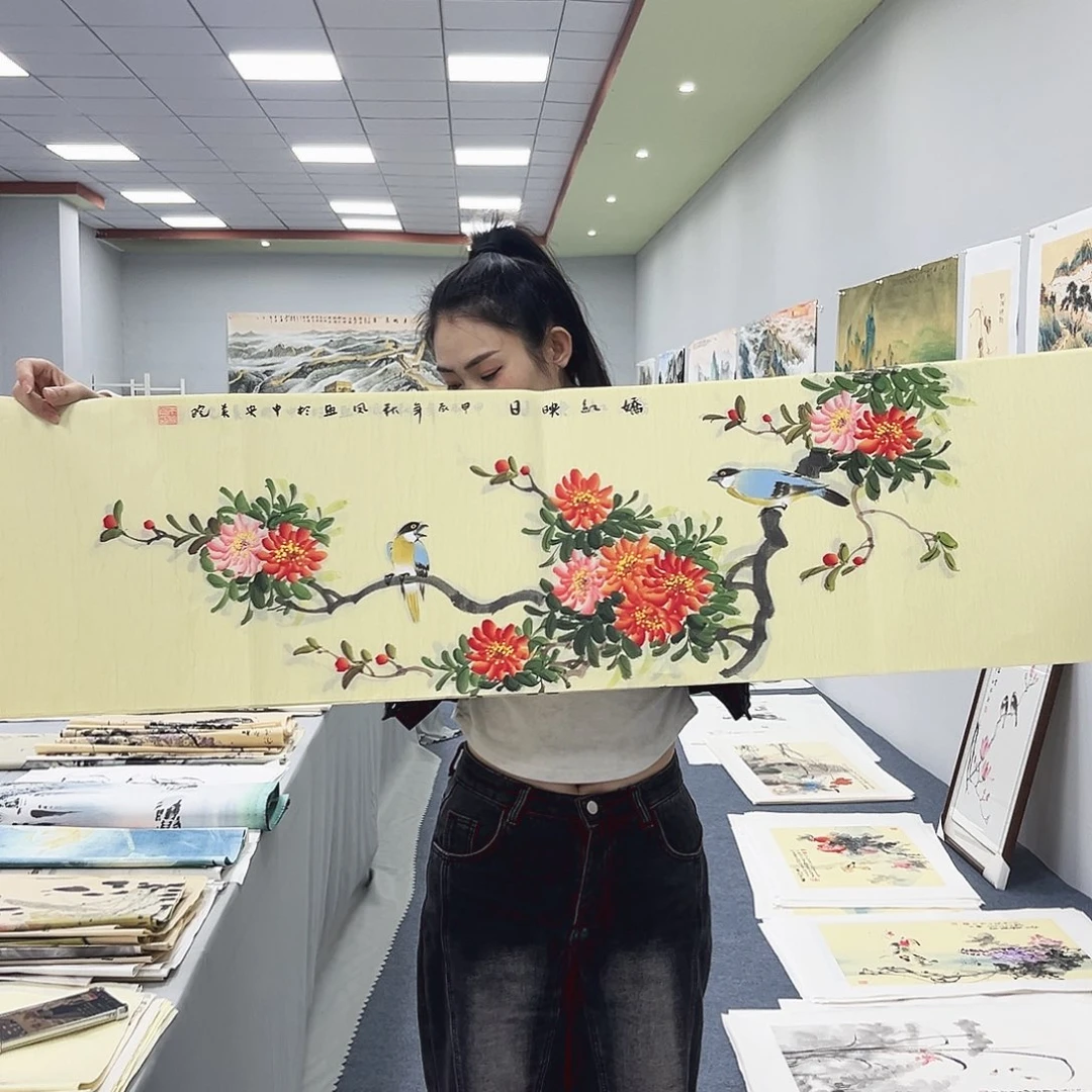 国画国画纯手绘作品