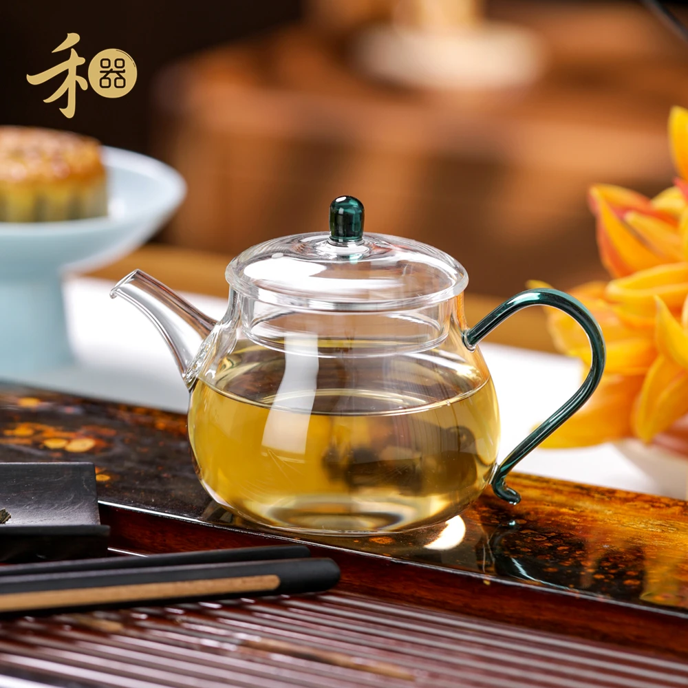 【青云壶】禾器泡公道高硼硅玻璃泡茶器耐高温家用绿茶公道茶具