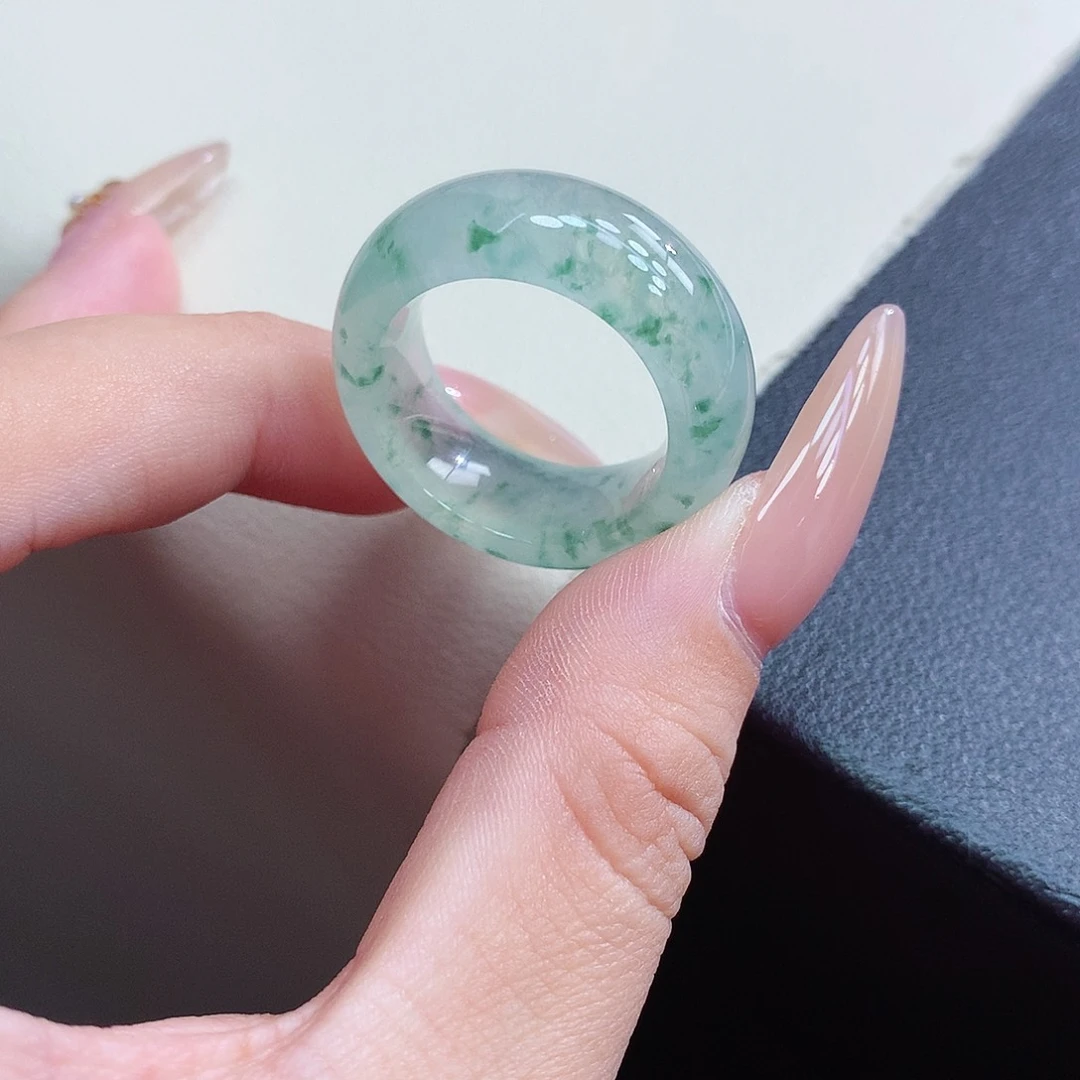 未镶嵌戒指翡翠18-19号