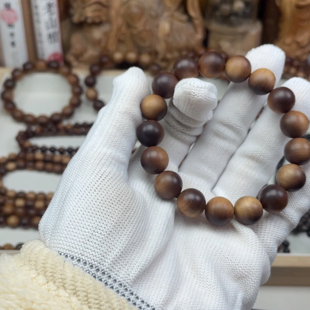 阿****手串/手链檀香木手串12焦糖沉水