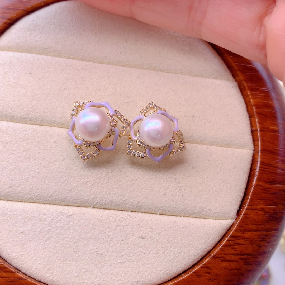 耳饰淡水珍珠合金