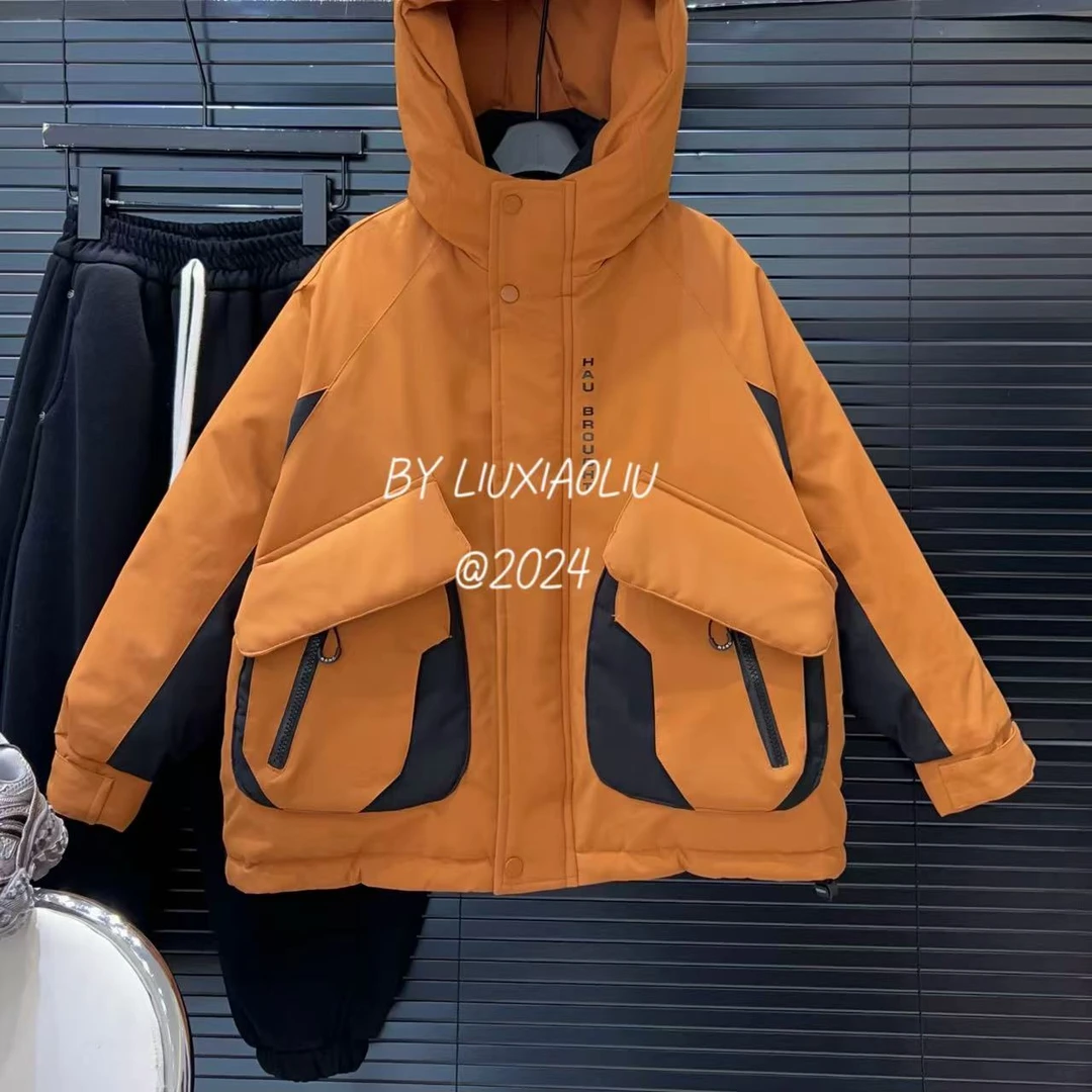 杭州六小六正版 BY LIUXIAOLIU韩版高货冬季儿童冲锋羽绒服15366