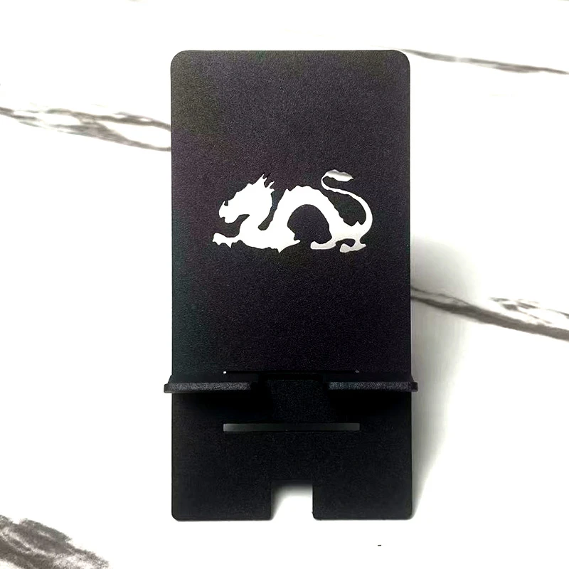 超薄手机支架桌面懒人直播平板折叠支撑架可定制（镂空生肖D款）