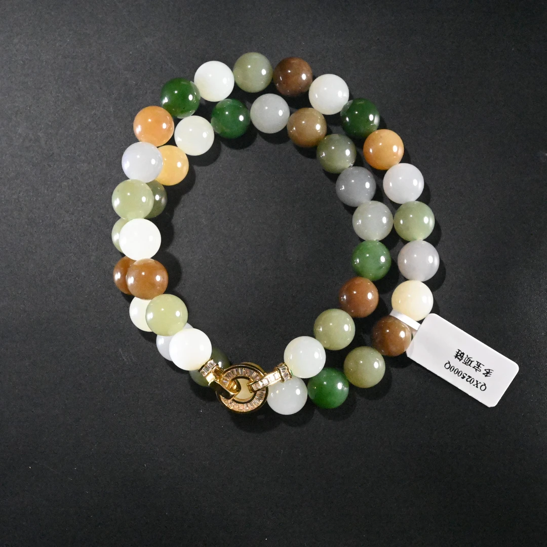 Lot8836 2509240094和田玉多宝项链/保利