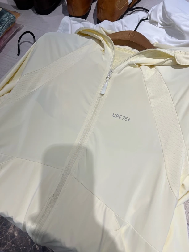 可拆卸黑胶帽檐防晒衣男女通用防紫外线透气户外防晒服