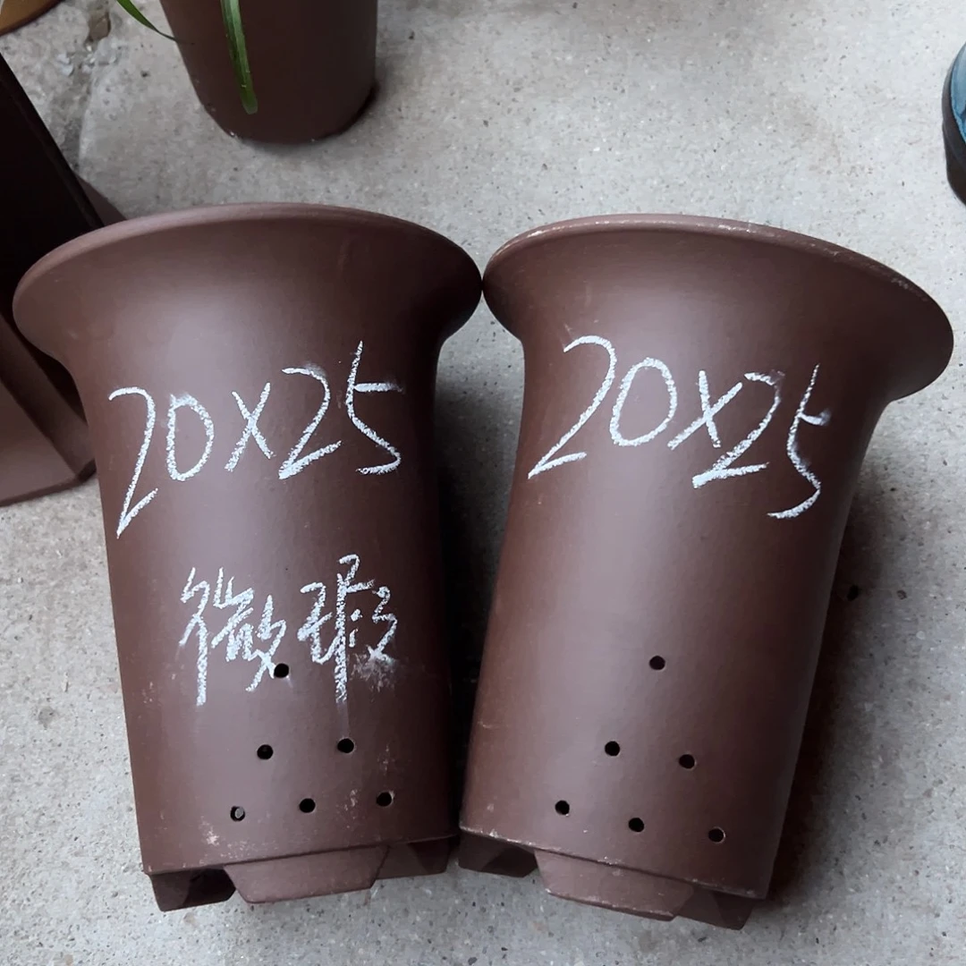 花盆紫砂宜兴紫砂花盆源头2只