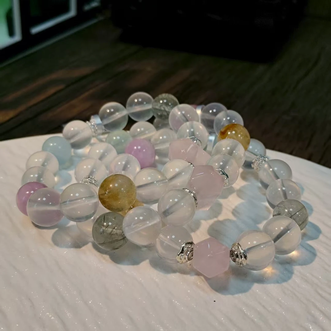 【书记甄选】原创水晶单圈手链 约10mm 多样性发一件 BB678