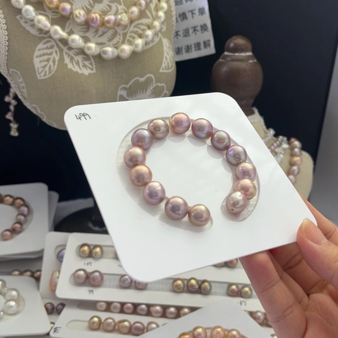 淡水珍珠手绳银S925镶嵌