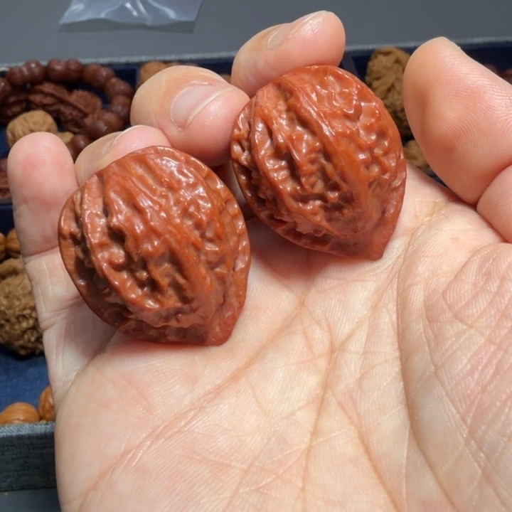 把件文玩核桃蚂蚁沟6852