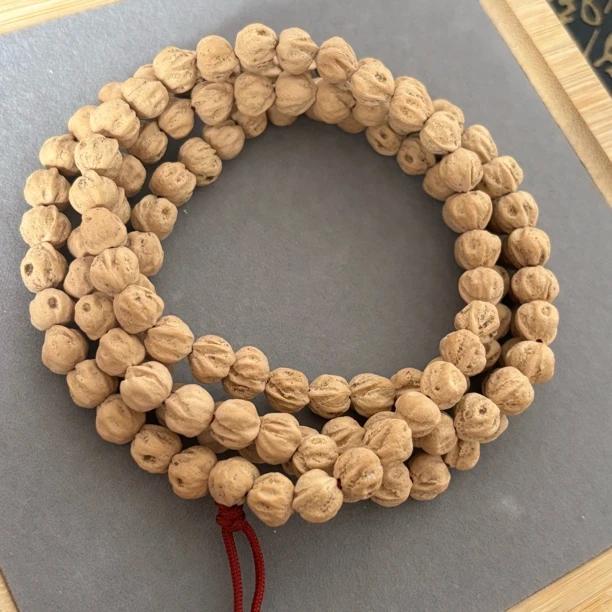 热振原桩 深坑鬼脸百香籽 挂脖 尺寸8mm