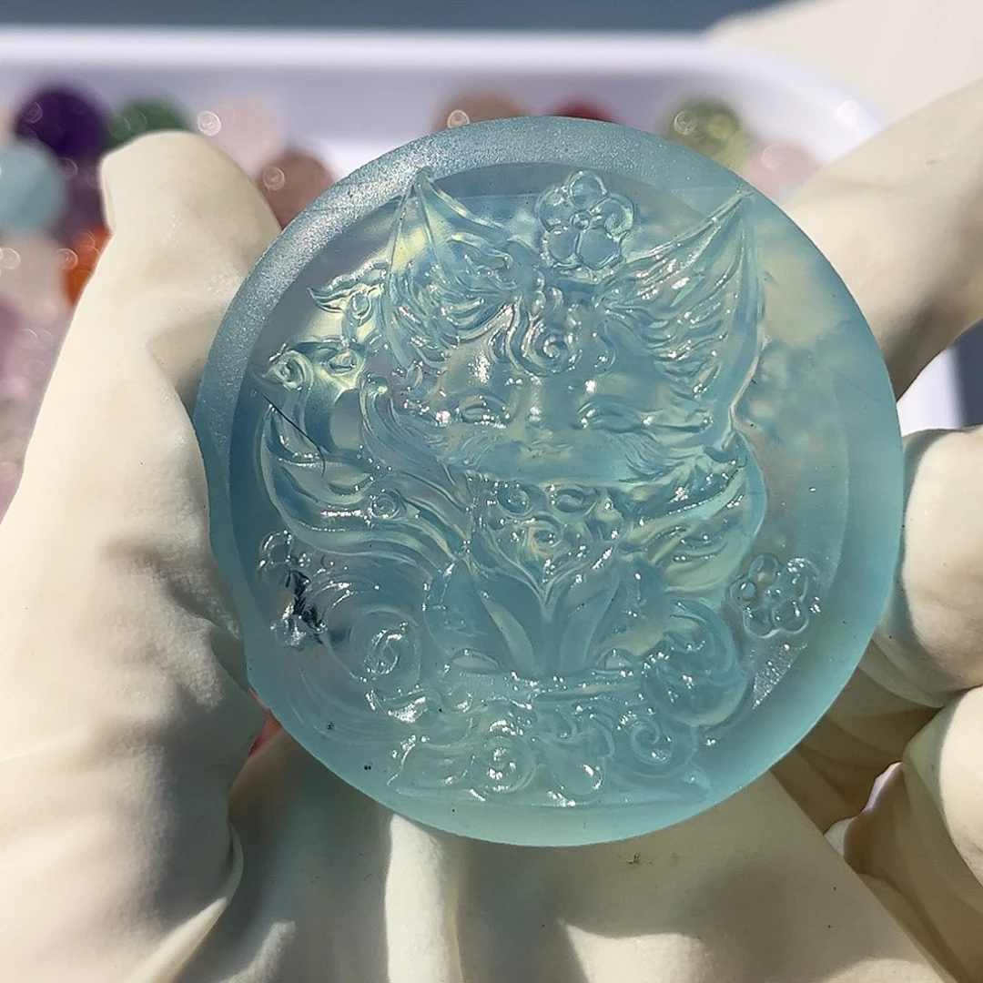 水晶颈饰未镶嵌张*宝