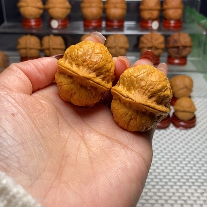 文玩核桃把件39金甲龟龙