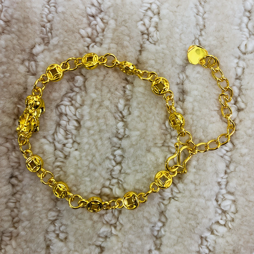 铜合金手链 女男女通用民族风时尚OL设计师素款精美气质百搭轻奢