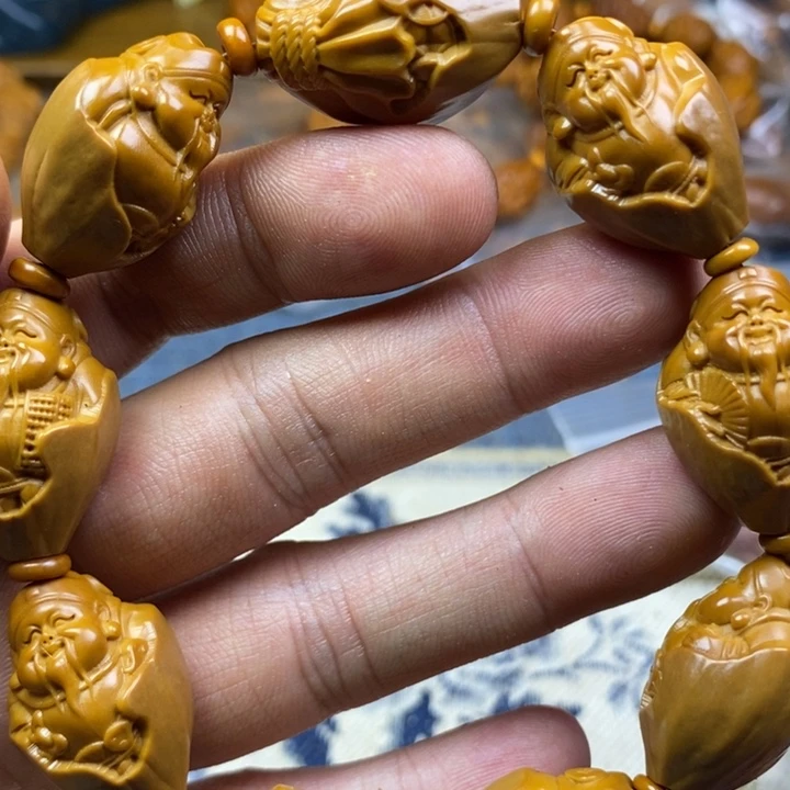 手串/手链橄榄核橄榄核雕工艺手串