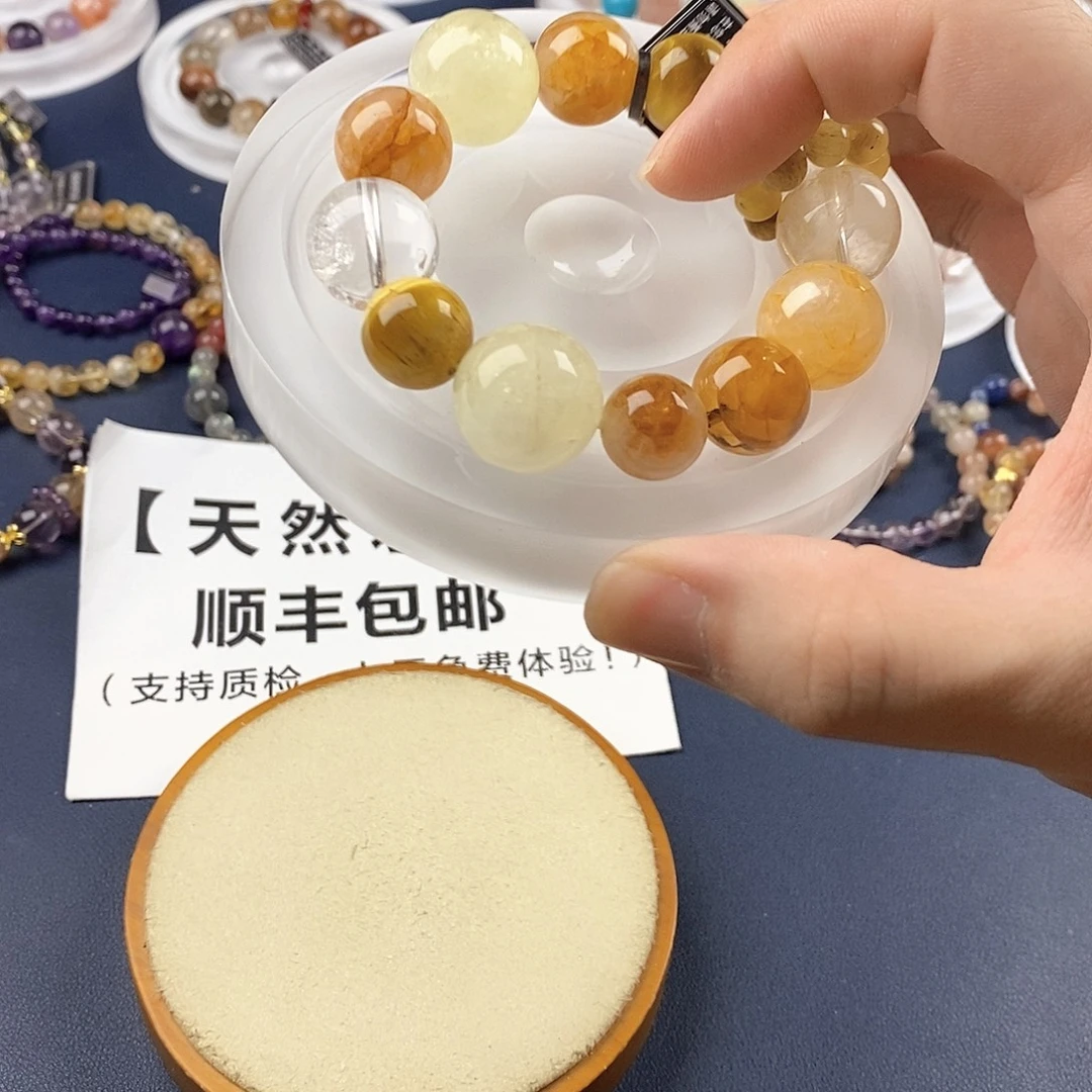 银S925镶嵌手链水晶