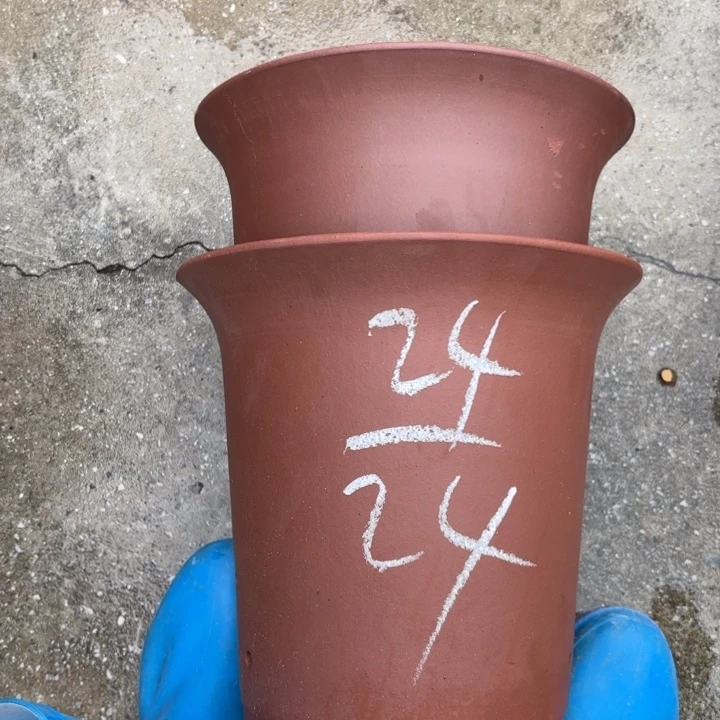 紫砂花盆紫砂的花