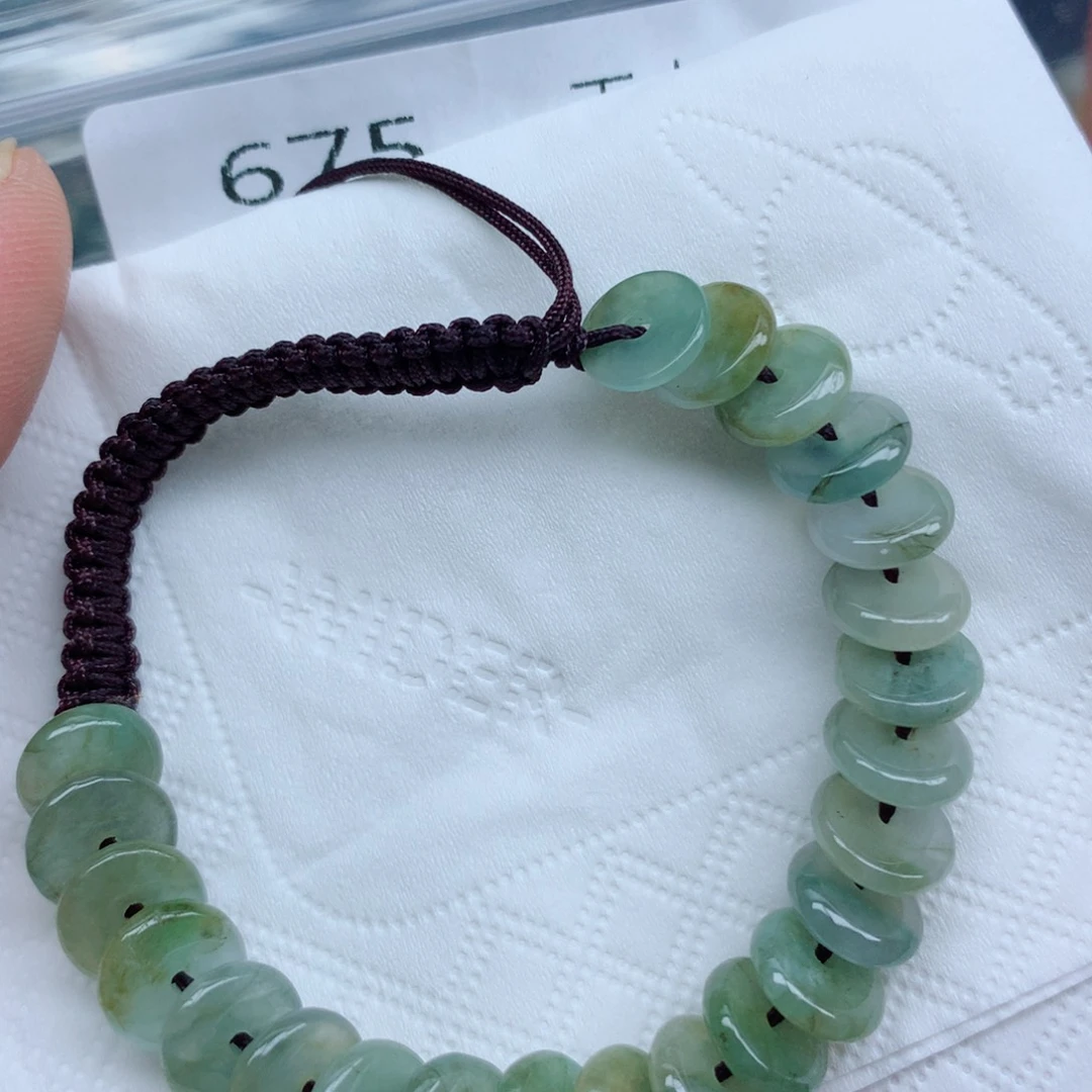 翡翠未镶嵌项链翡翠珠