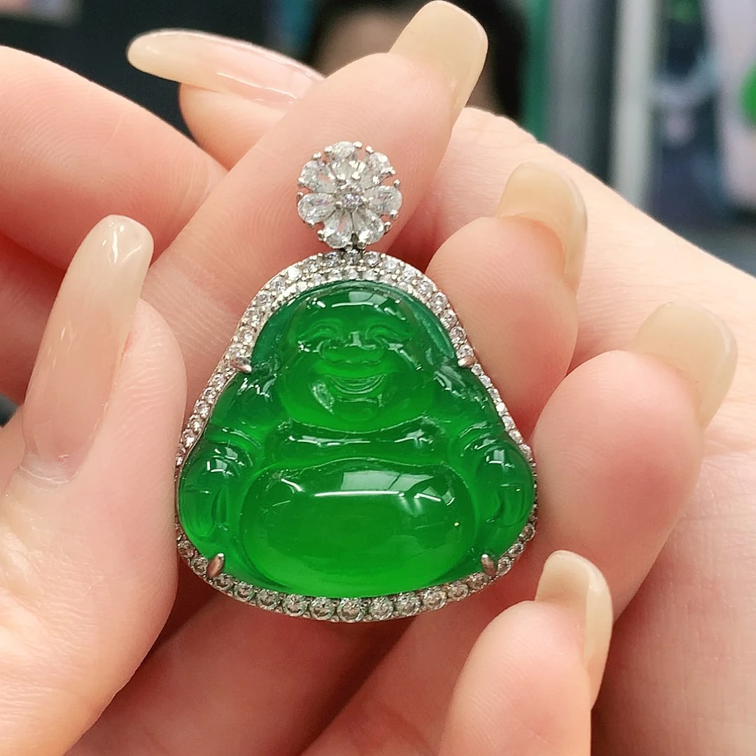 银S925镶嵌吊坠玛瑙/玉髓