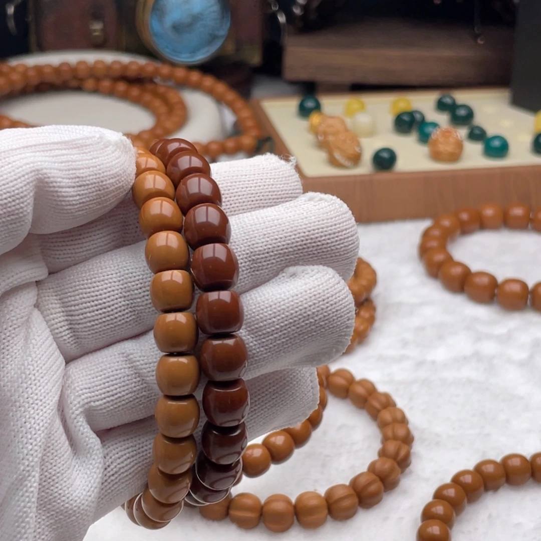 劳***山猴头核桃手串11111