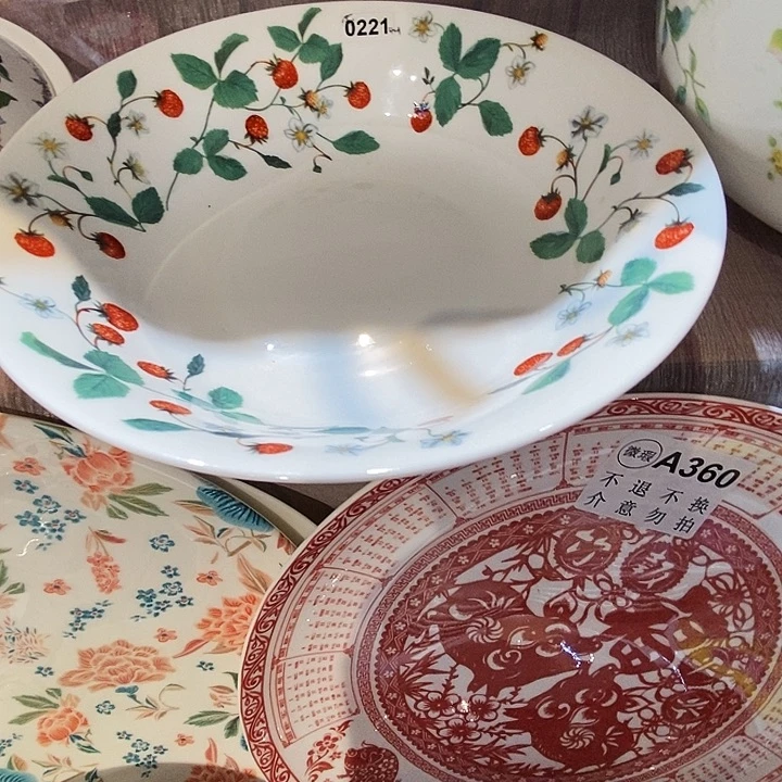 心***扬骨质瓷库存产品盘子2