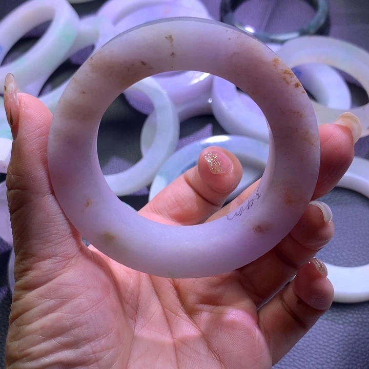 南***秋定制翡翠未镶嵌翡翠手镯定制翡翠手镯定制不退不换