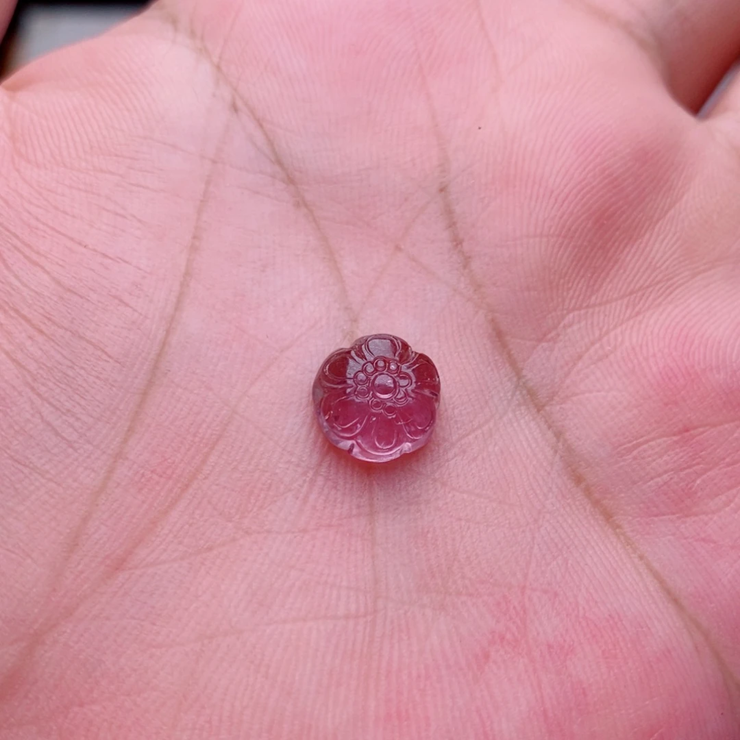 碧玺单珠未镶嵌碧玺