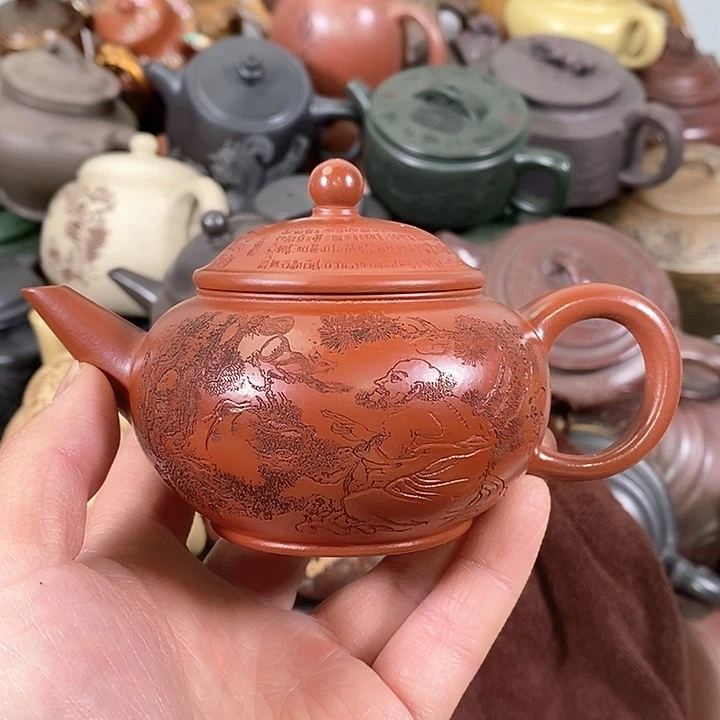 茶壶紫砂微瑕微瑕