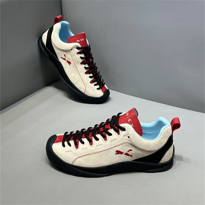 男鞋2025秋季新款拼色百搭休闲板鞋透气软底低帮潮流男士运动鞋男