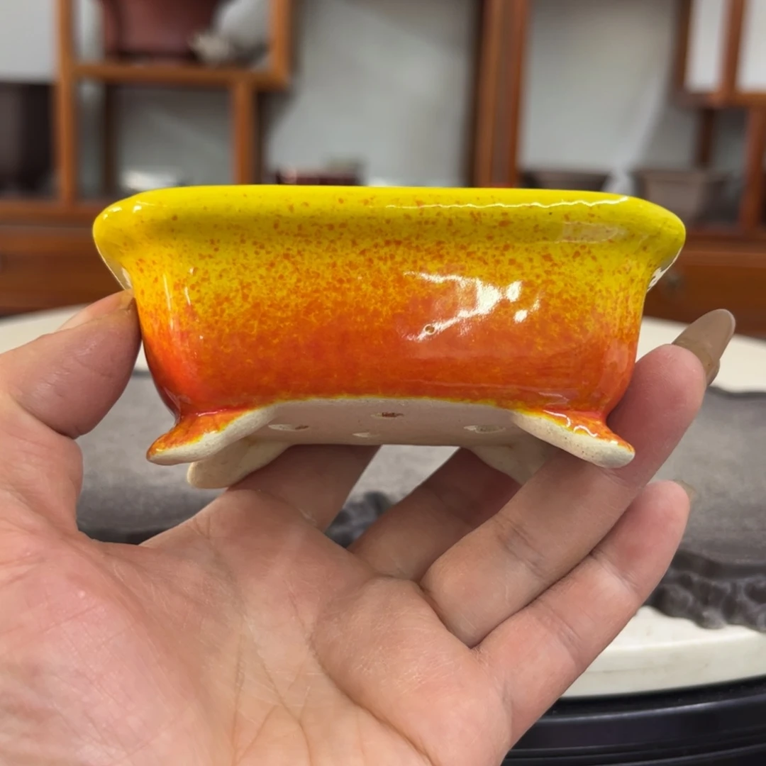 紫砂花盆瑕疵3.5-9.517.5。。。