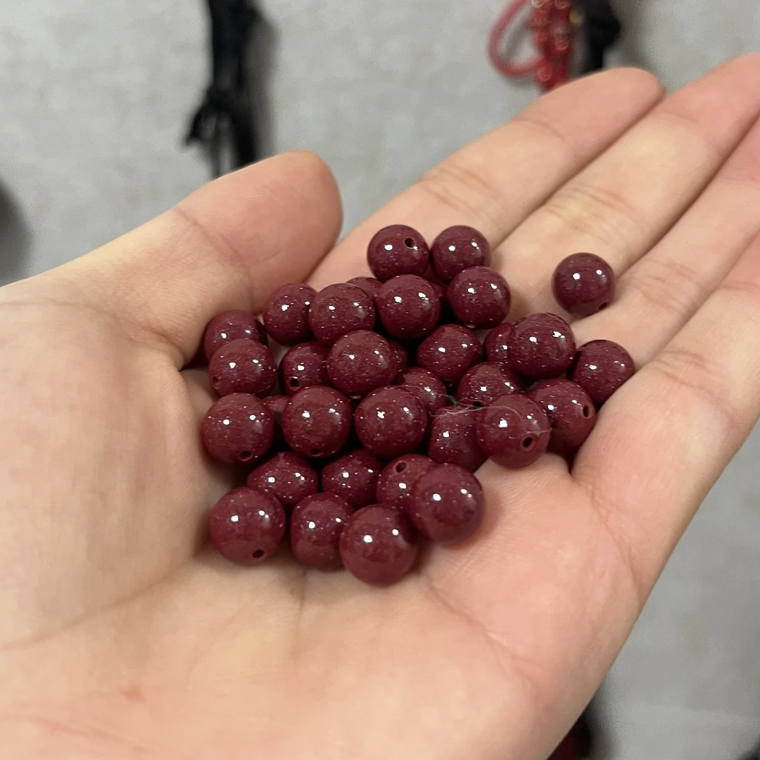 含辰砂工艺品朱砂手串手链手镯挂件diy