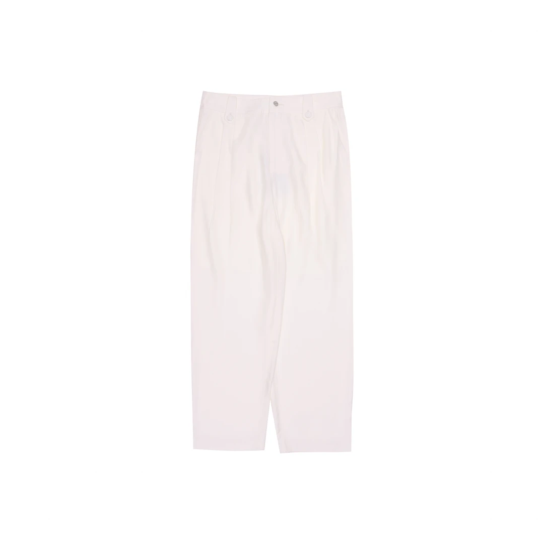 【籽言严选】夏季微弹力高腰长裤休闲裤薄款九分裤DH2204362119