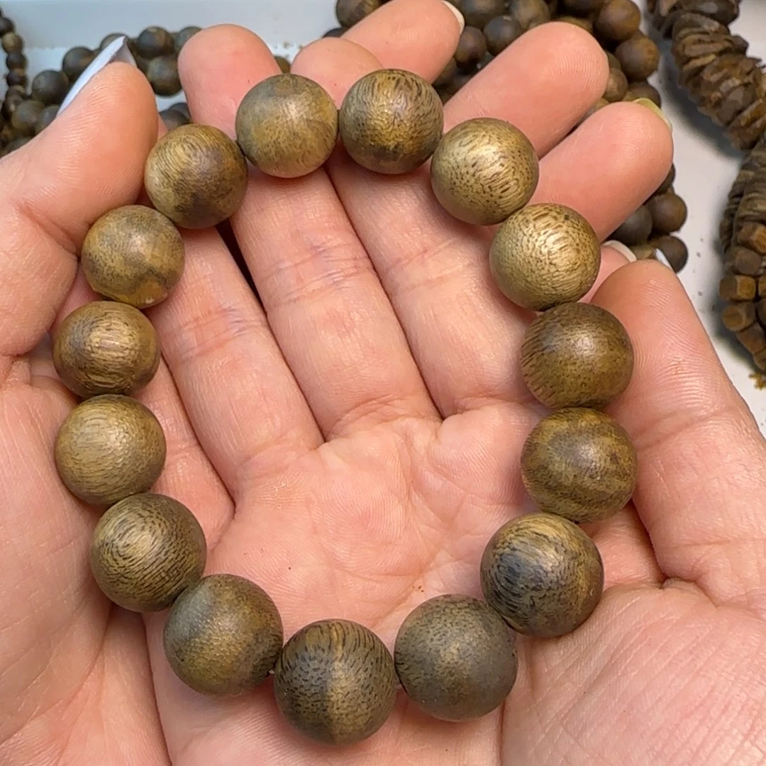 手串沉香䲳*鸠棋楠沉香1.4mm单圈手串