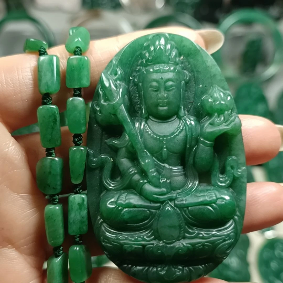 独山玉未镶嵌虚空藏菩萨