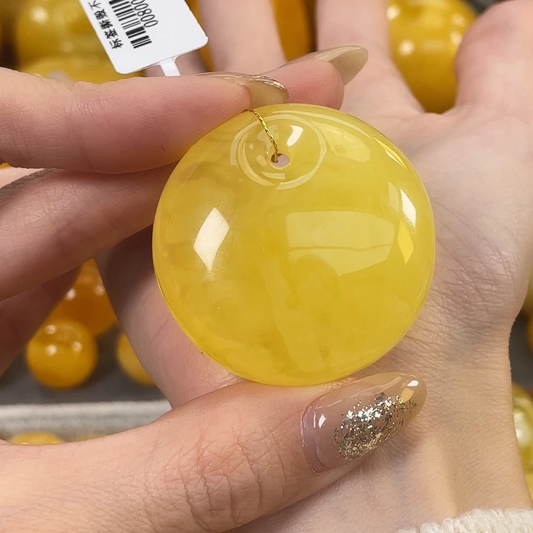 琥珀未镶嵌珠宝奇石琥珀蜜蜡J